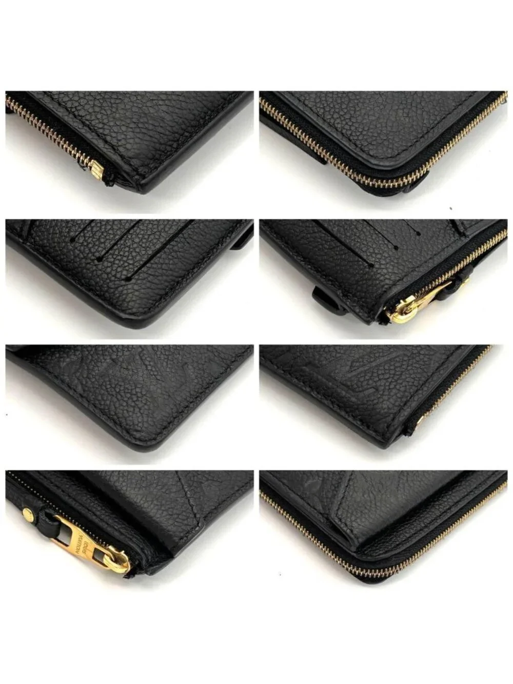 Louis Vuitton Wallet Fragment Case Coin Black